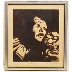 Bruce Edelman Wood Block "Petrouchka" Artist Proof