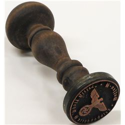 German Nazi WWII Waffen SS Rubber Stamp