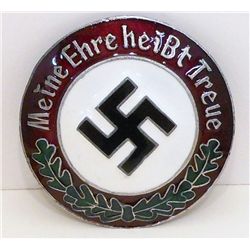 German Nazi WWII Enameled NSDAP Badge