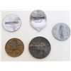 Image 2 : 5 Asstd. German Nazi WWII Pins/Badges #1