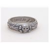 Image 1 : German Nazi WWII SS Wedding Silver Ring