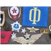 Image 5 : Russian Soviet Army Side Hat w/ Many Pins