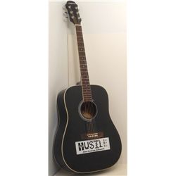 Aria AW-20 BK Acoustic Six String Guitar