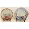 Image 1 : 2 Hand Painted Porcelain Plates