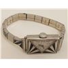 Image 3 : Elgin Art Deco Triangular Face Wristwatch