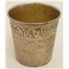 Image 1 : Sterling Silver "Only a Thimble Full" Shot Glass