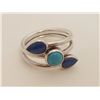 Image 2 : Lot of 6 Asstd. Sterling Silver Rings