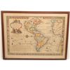 Image 1 : 1731 Guillaume Danet Western Hemisphere Map