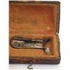 Image 2 : Austrian 18th Century Spring Lancet in a Leather Case