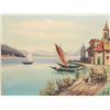 Image 2 : V. Bellis Oil On Canvas Seaside Scene