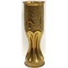 Image 2 : Trench Art WWI Hunting Scene Shell Vase