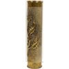 Image 2 : Trench Art WWI Holly Branch Shell Vase