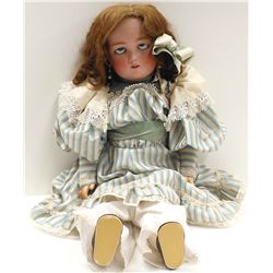 Simon & Halbig "Jutta" German Bisque Head Doll 25"