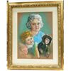 Image 1 : Ida Leibovitz Crayon & Pastel on Board
