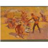 Image 2 : Fredric Remington Chromolitho "The Quarrel" Artist Proof