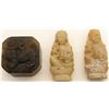 Image 1 : Chinese Carved Stone Statues and Seal