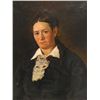 Image 2 : 19th Century Oil on Canvas Portrait of Woman
