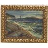 Image 1 : K.V. Anstensen Oil on Canvas Seascape