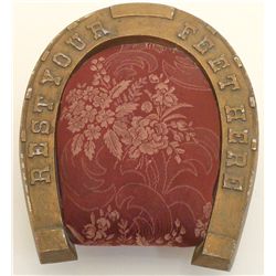 Victorian Cast Iron Horseshoe Foot Rest