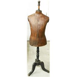 Victorian Era European Paper Mache Dress Form