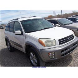 2001 - TOYOTA RAV4