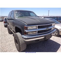 1999 - CHEVROLET TAHOE
