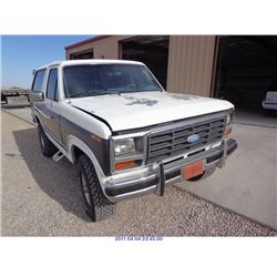 1984 - FORD BRONCO//RESTORED SALVAGE