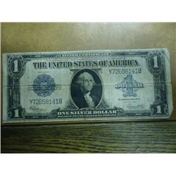 1923 LARGE SIZE $1 SILVER CERTIFICATE