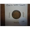 Image 1 : 1863 CIVIL WAR TOKEN "ARMY AND NAVY" XF