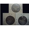 Image 2 : 1908-D,08-S & 08-O BARBER HALF DOLLARS