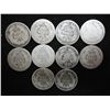 Image 2 : 10 ASSORTED 1870'S SEATED LIBERTY DIMES
