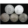 Image 1 : 1932-B,53-B,54-B,54-B & 66-B SWITZERLAND SILVER 5