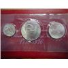 Image 2 : 1976 US BICENTENNIAL SILVER 3  COIN UNC SET