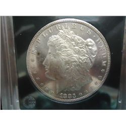 1883-O MORGAN SILVER DOLLAR AU/UNC