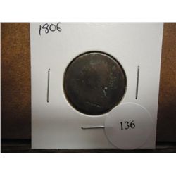 1806 US HALF CENT