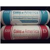 Image 1 : $10 ROLLS OF 2004-P/D WISCONSIN QUARTERS (UNC)