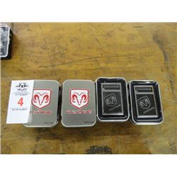 4 Dodge Lighters - 4 Times the Money