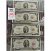 Image 1 : 4-Pack of $2 Red Notes