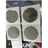 Image 2 : 4-Pack of Different Ike Dollars