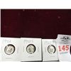 Image 1 : 1937 3-Piece Dime Set