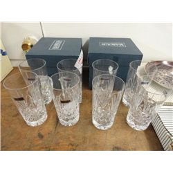 2 Boxes of 4 Waterford Glassware Marquis - 2 Times the Money