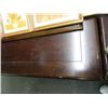 Image 3 : Mahogany High & Lo Boy Dresser Set - Finish Has Chips & Scratches