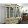Image 2 : French Provincial Table w/6 Chairs & China Hutch