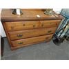 Image 1 : Colonial Chest w/3 Drawers & Mirror