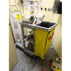 Rubbermaid Janitorial Cart