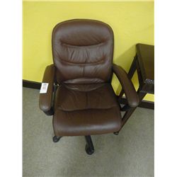 2 Leather Office Chairs - 2 Times the Money