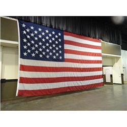 Large American Flag - Over 20' Length - Note has a small tear/hole.