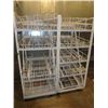 Image 1 : 2 Coated Rolling Can Racks - 2 Times the Money