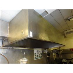 8' S/S Dishwasher Hood