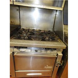 Garland Gas 4-Burner Range Oven